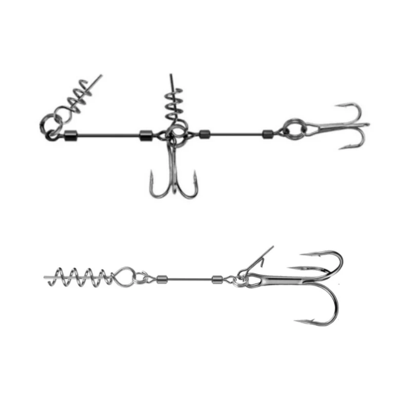Aparejo de pesca de 70 piezas, Kit DE FABRICACIÓN de señuelos blandos, tornillo de acero inoxidable, aparejo de corcho, sábalo, anillo dividido, Pin de bloqueo, perca de lubina, Lucio - imagen 5