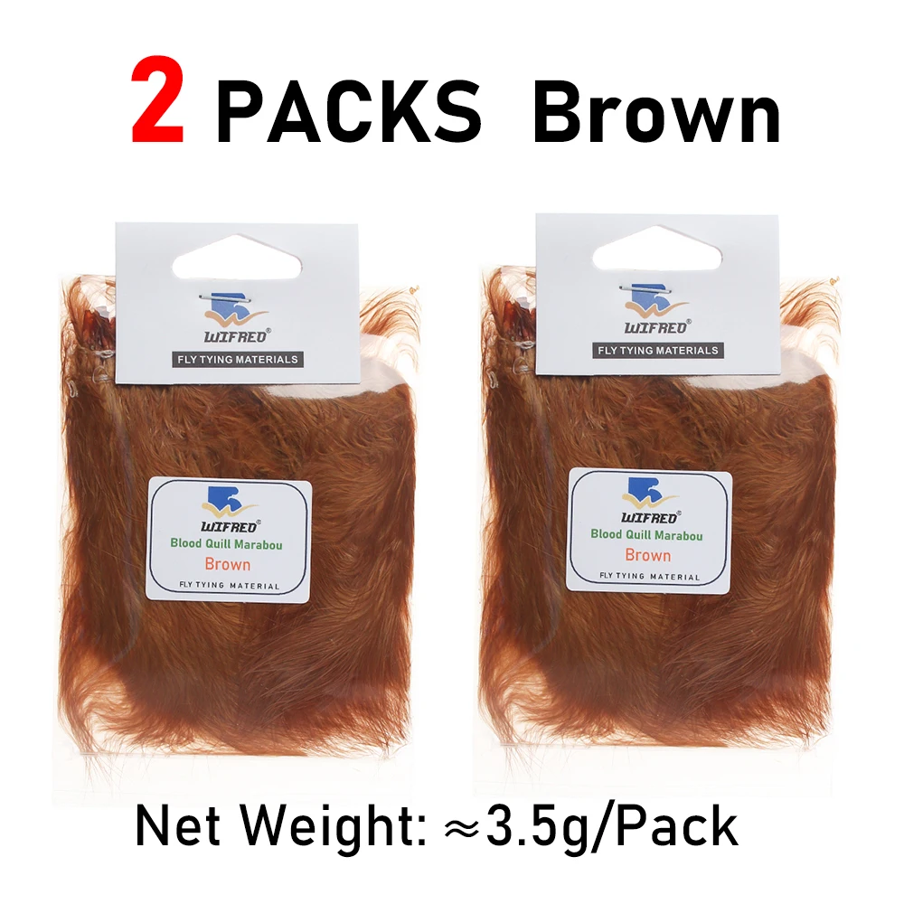 2 packs brown