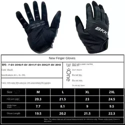 Guantes de pesca BKK antideslizantes de dedos completos para invierno