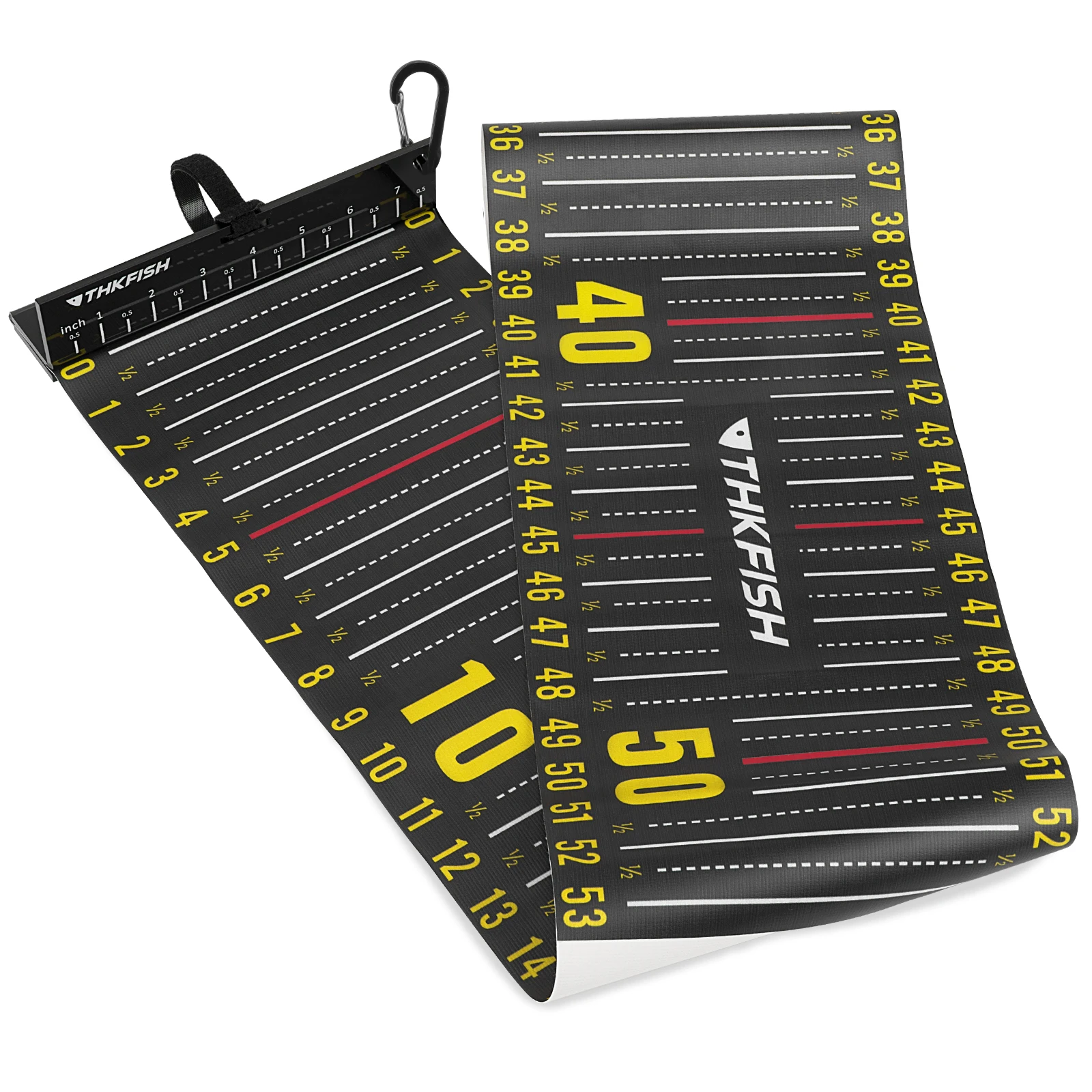 THKFISH Regla Medidora de Peces PVC Plegable Impermeable