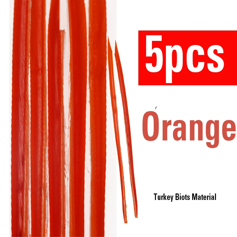 5pcs Orange