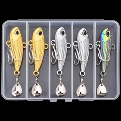 Spinner Bait VIB Japonés 10-30g – Cola Giratoria con Caja para Trolling