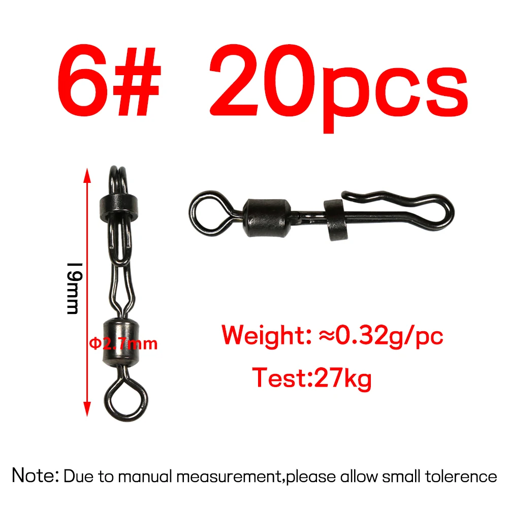 20pcs size 6