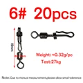 20pcs size 6