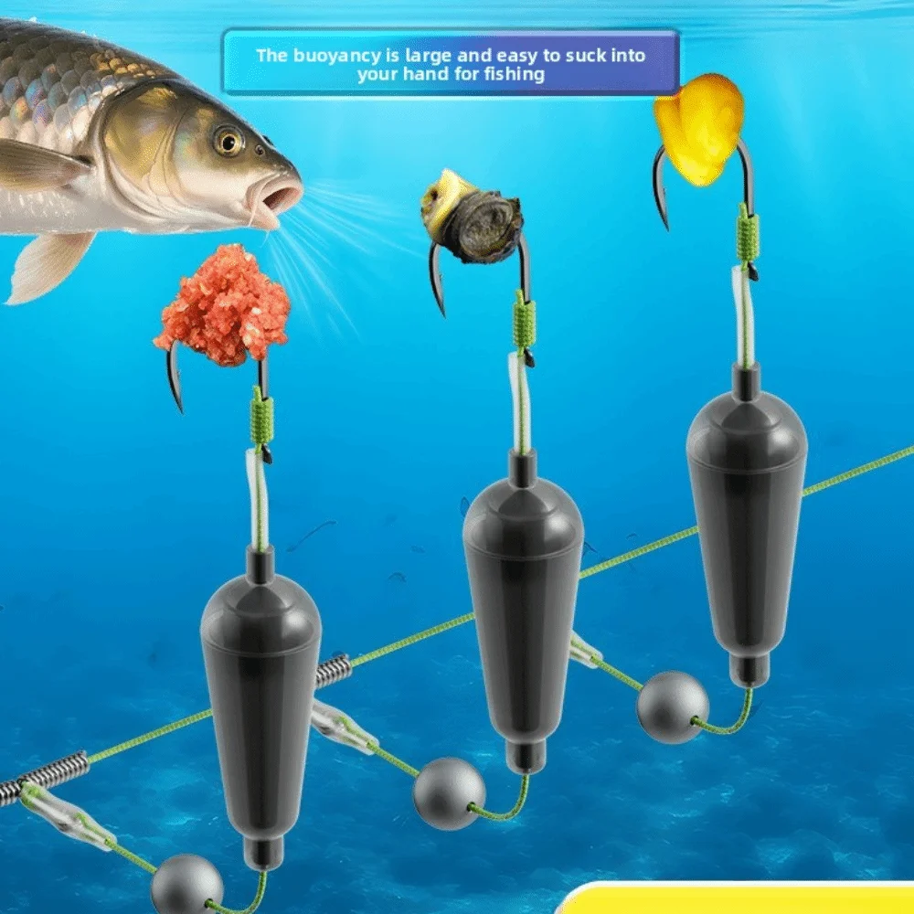 3 anzuelos de pesca para el cabello, anzuelo Barb Iseni, gancho de pesca de carpa, suspensión, antideslizante, aparejos de pesca con señuelo, aparejos de pesca - imagen 3