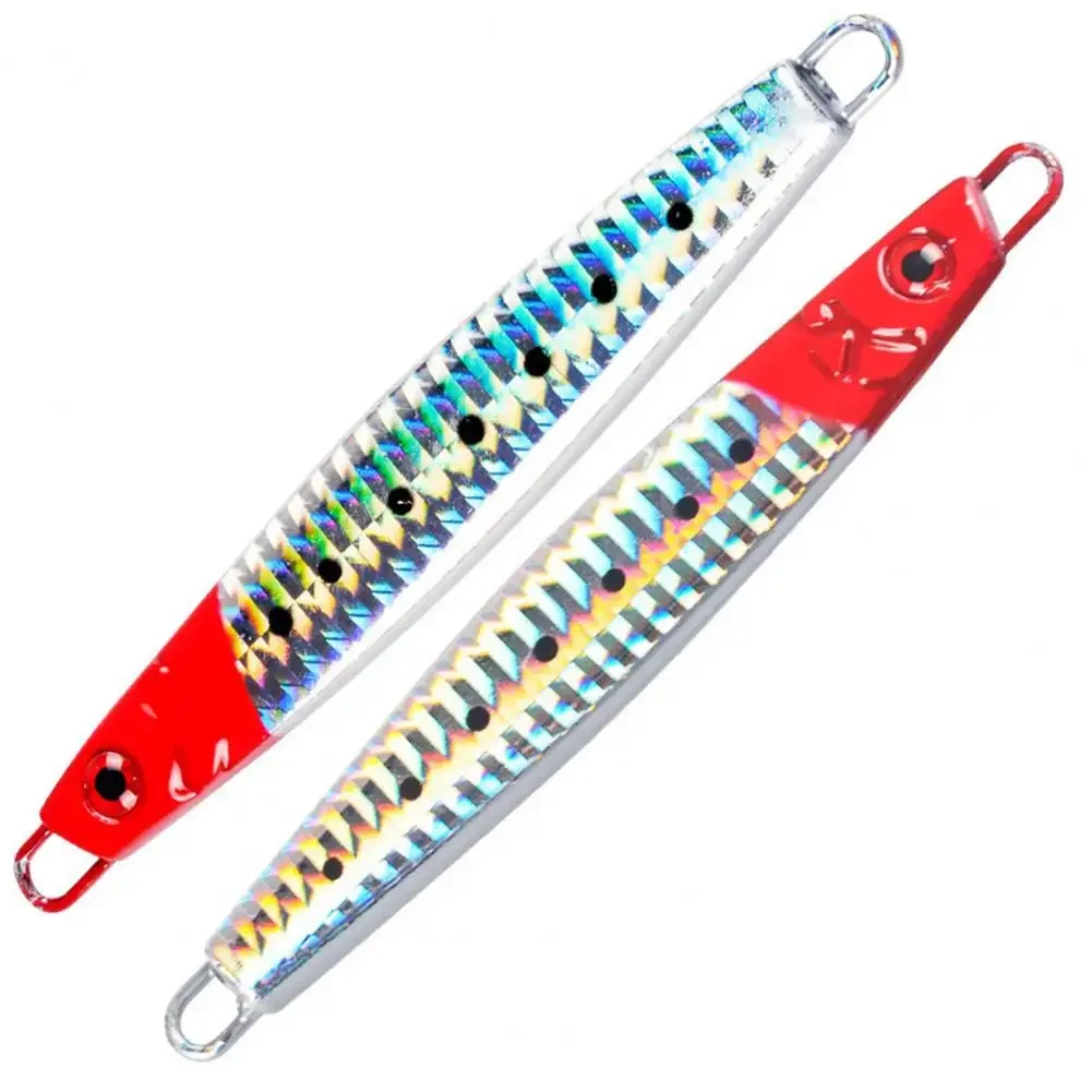 Señuelo de pesca de alta resistencia, resistente a la corrosión, Color vibrante, cuerpo de línea de transmisión, anzuelo triple, Ideal para Jigging, cebo falso - imagen 5