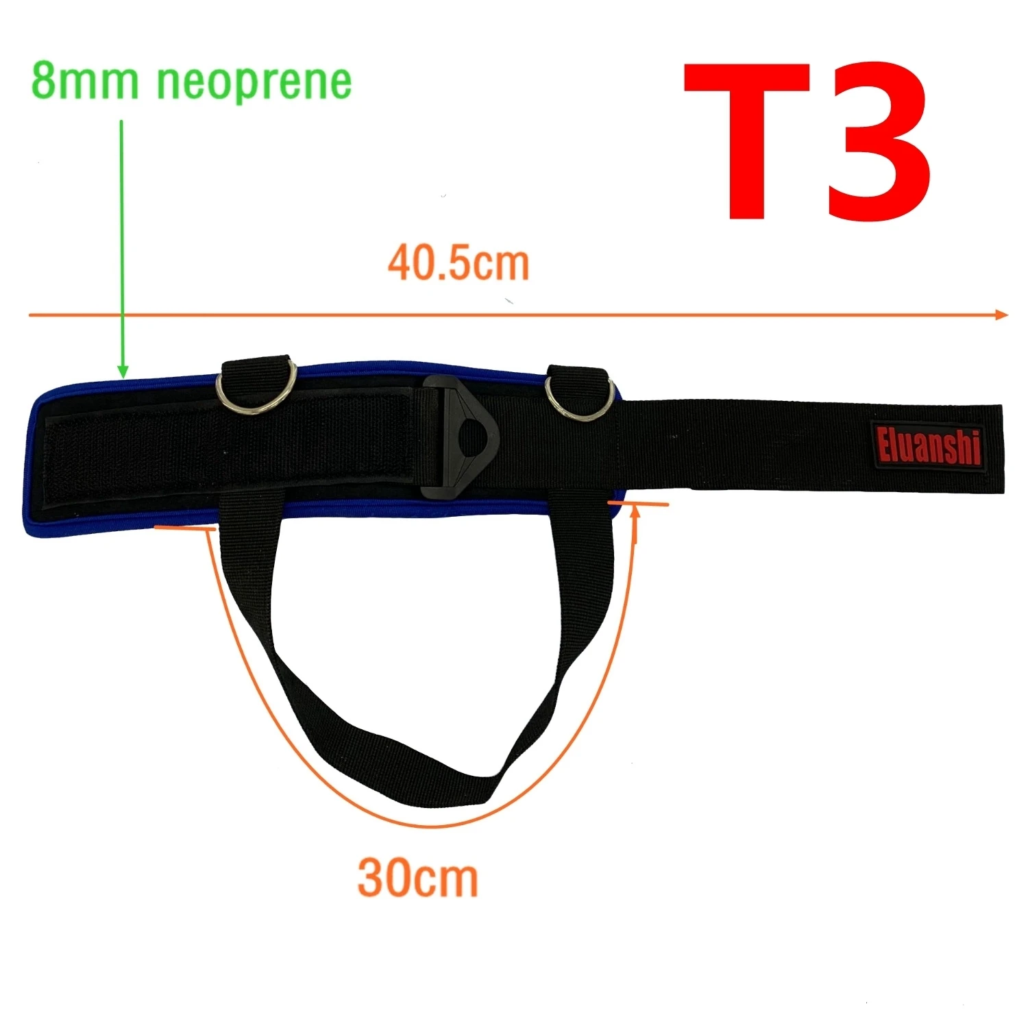 Correas de tobillo ajustables con anillo en D para gimnasio, máquina de Cable con correa para el pie, ejercicios de glúteos para muslos, accesorios acolchados para tobillos - imagen 5