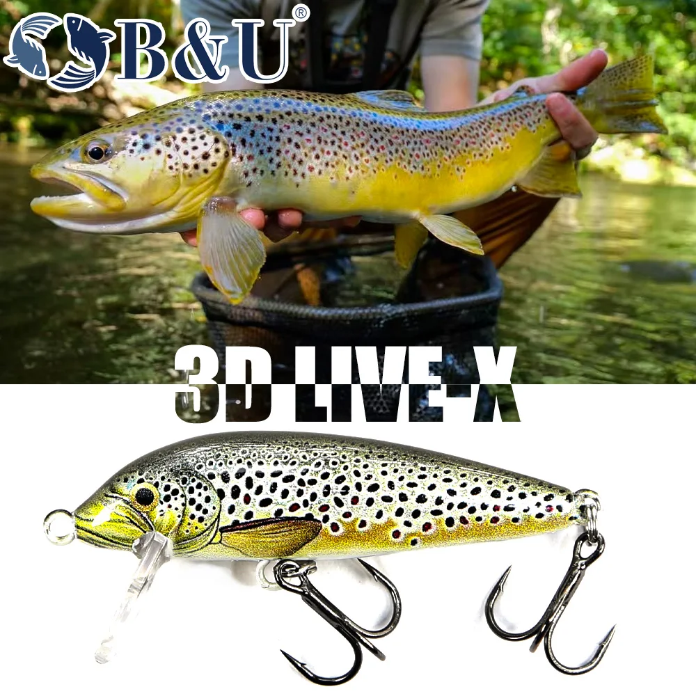 Wobblers hundidores B & U para lubina y perca – Jerkbait efectivo - imagen 4