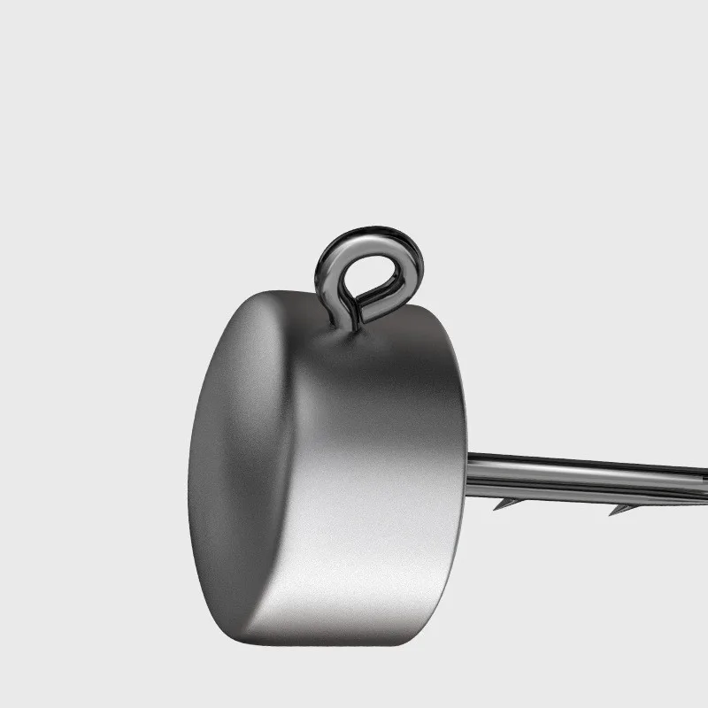 Gancho de cabeza de anzuelo NED de pesca, fuerte fuerza de tracción, anzuelos afilados de doble púas, lote de 12 piezas en oferta - imagen 4