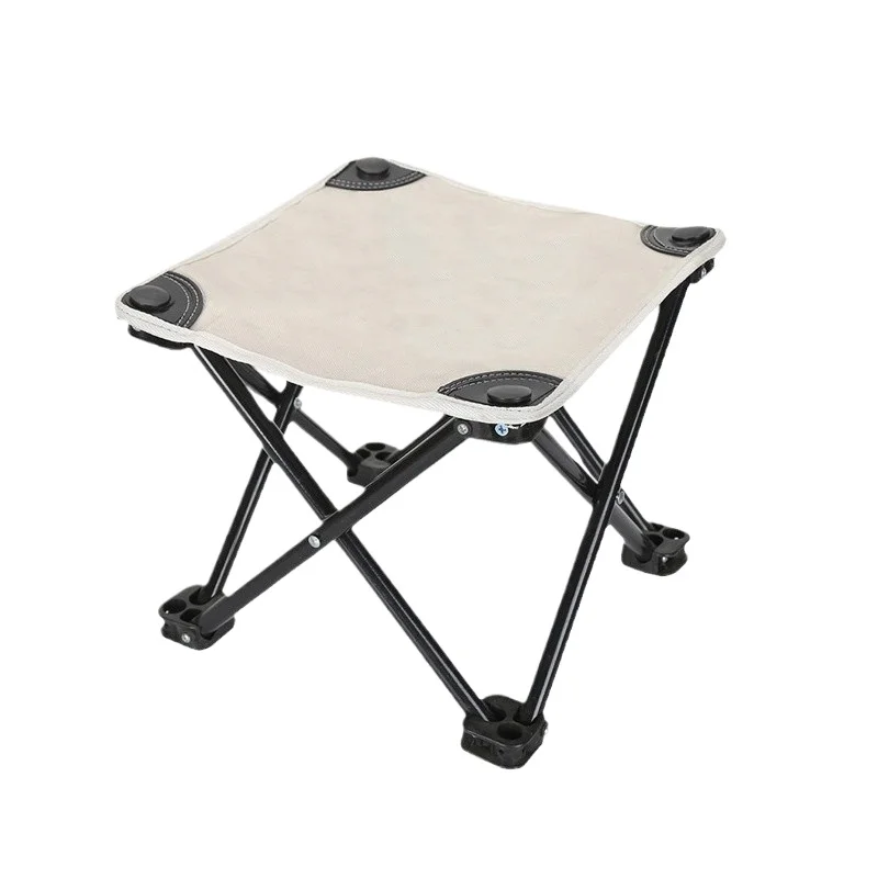 Taburete plegable para exteriores, banco de pesca, taburete portátil para acampar, senderismo, arte en la playa, estudiantes, silla plegable para hacer cola de bocetos - imagen 3