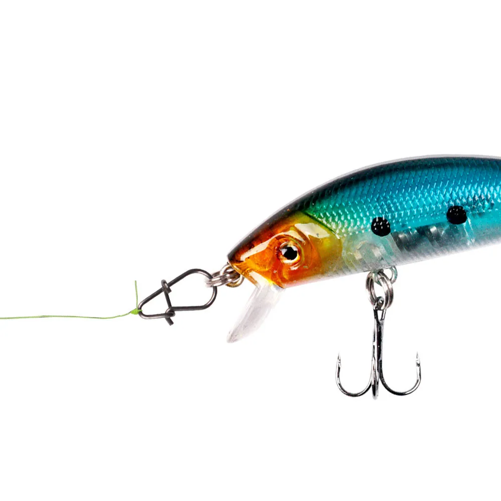 Pin de pesca de piezas, señuelo de calabaza de acero inoxidable 100, Conector de seguridad, accesorios mejorados, 304 - imagen 2