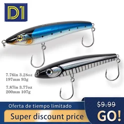 D1 Señuelo Lápiz Flotante Wobbler Stickbait Bass 200mm