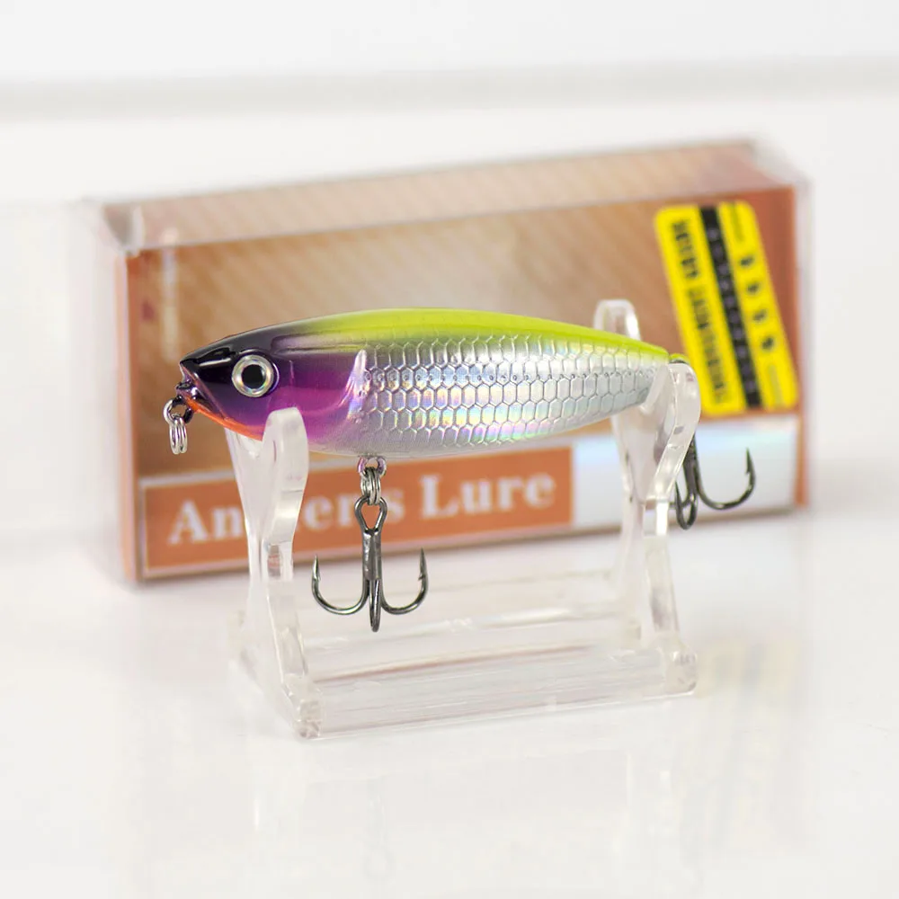 Señuelos Countbass Topwater, 55mm 2-11/64 "6,2g 7/32 oz., Señuelos de pesca con cebo duro, Wobblers, pesca de lubina con enchufe de agua dulce - imagen 3