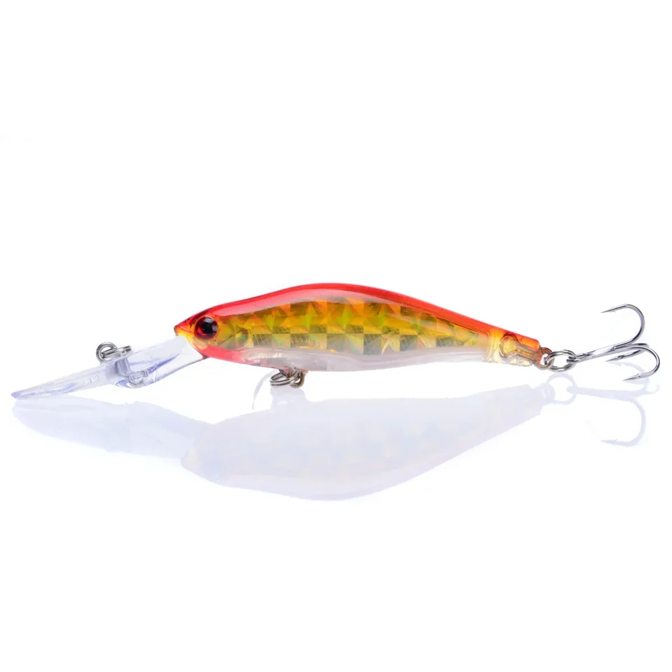 Señuelos de Pesca láser, Wobblers, Minnow, cebos duros, carpa, Iscas artificiales de hundimiento lento - imagen 5