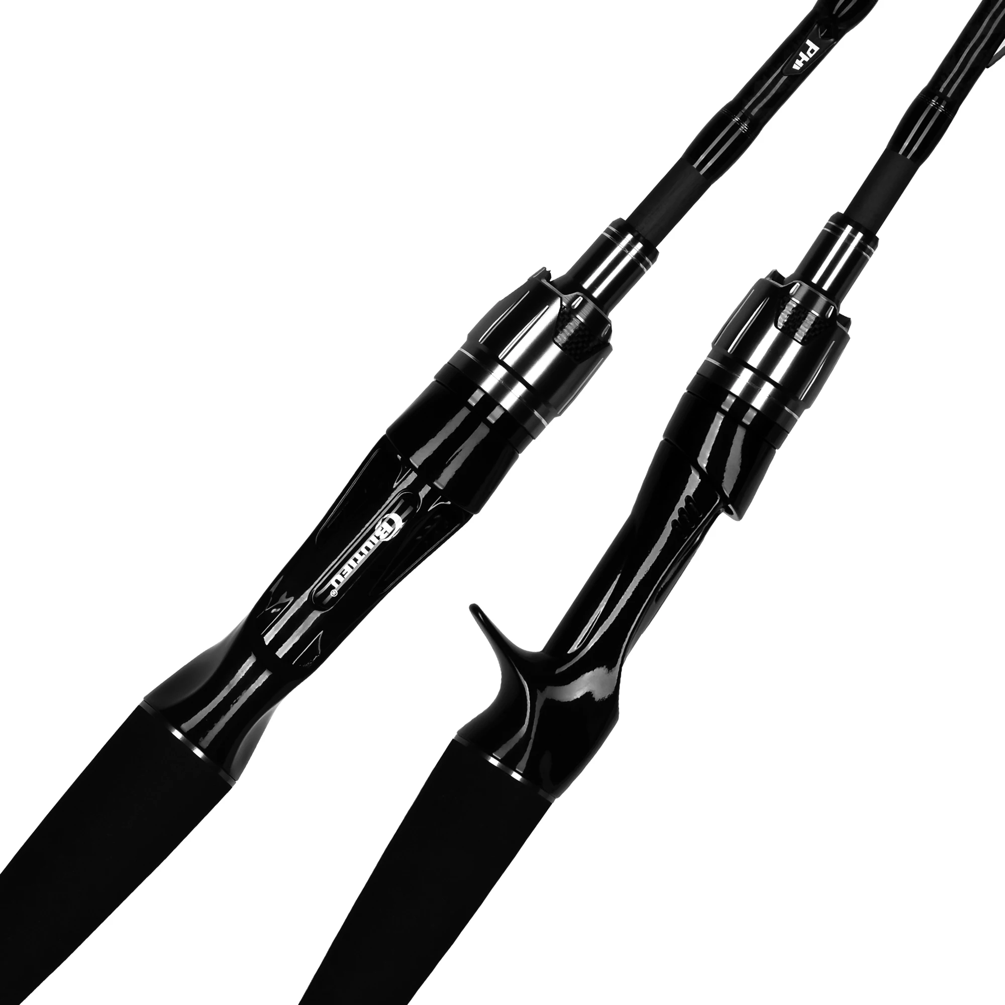 BIUTIFU punta de titanio pulpo fundición Jigging Fuji caña de pescar 1,7 m potencia 25-120g T1000 carbono alta calidad señuelo calamar barco poste - imagen 5