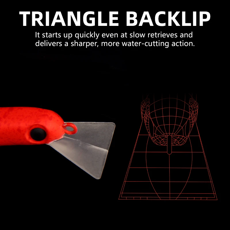 LETOYO 3,5g 60mm 60S Backlip Minnow Area señuelo duro trucha cebo Wobblers señuelo de pesca Minnow cebo Artificial cebo de agua dulce - imagen 5