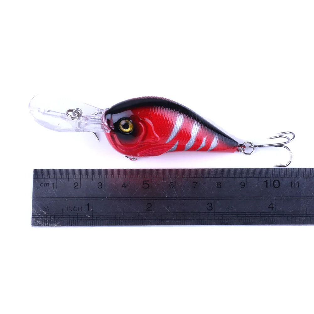 Señuelo De Pesca De manivela piezas, Wobbler, 11g, 11cm, Isca Minnow, Artificial, Crankbait, Leurre De Lucio, aparejos De Pesca De curricán - imagen 5