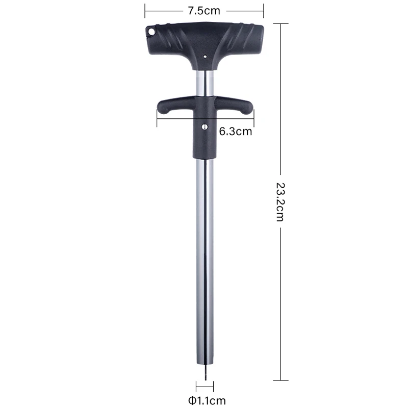 Mosodo-Palo removedor de anzuelos de pesca, desenganche de acero inoxidable, fácil y seguro, accesorios de herramientas de pesca - imagen 2