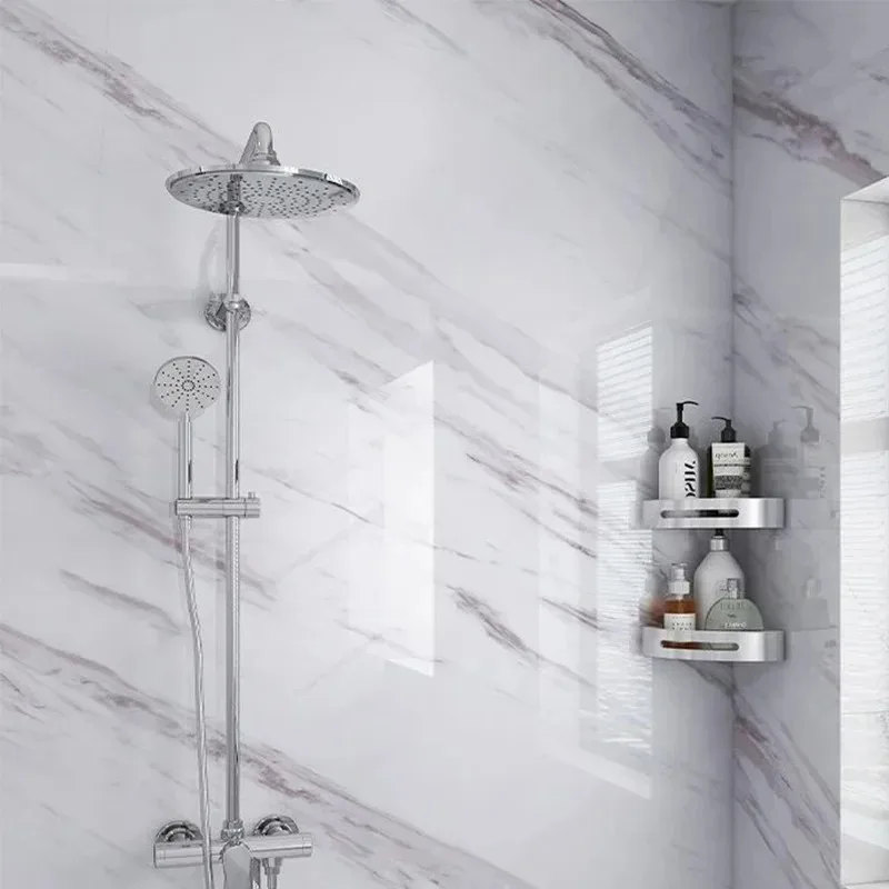 Papel tapiz de 30cm x 30cm para decoración del hogar, papel tapiz impermeable antiincrustante, pegatina para cocina, decoración de azulejos de cerámica 3D, dormitorio, habitación de mármol - imagen 4