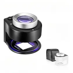 Lupa LED UV para inspección de anzuelos con Luz USB