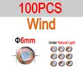 6mm 100pcs Wind