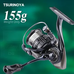 Carrete Spinning Tsurinoya Ranger – Carbono para Finesse y Ajing