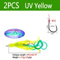 2pcs UV Yellow