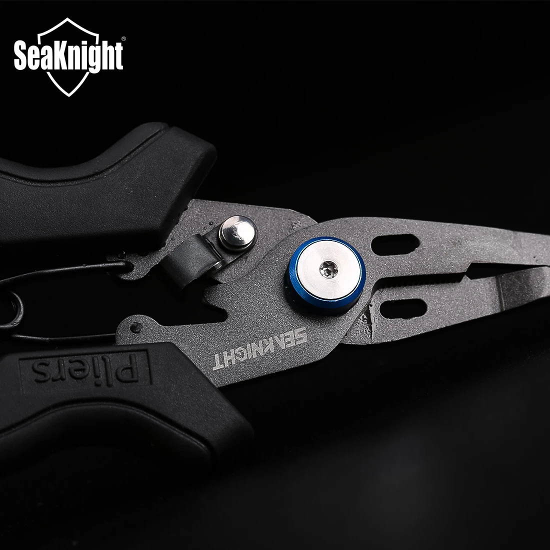 Herramientas de pesca marca SeaKnight, alicates de pesca multifuncionales, 80,7g, corte de línea PE ligero y fuerte, alta calidad - imagen 3