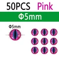 Pink 5mm 50pcs