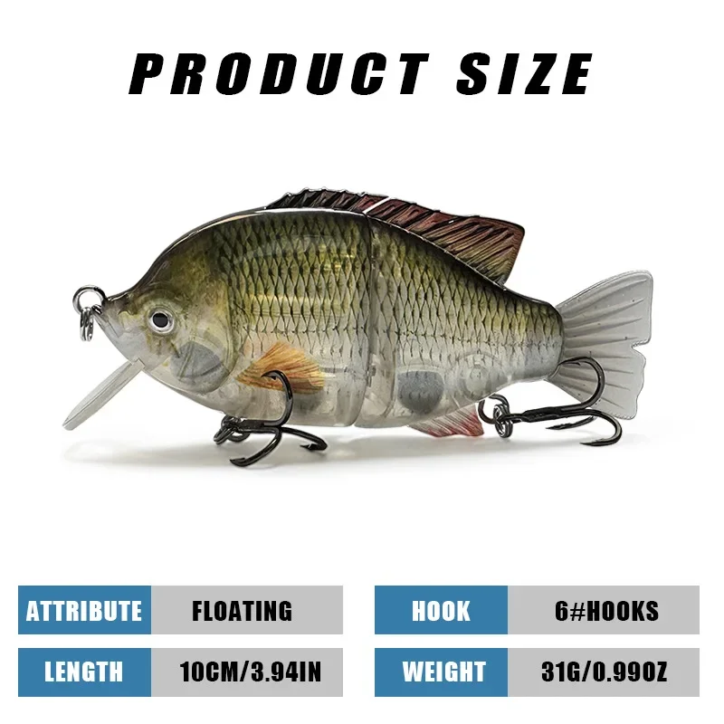 Bionic Multi-Nodo Luya Bait 2 - Cebo de cola suave para pesca en mar - imagen 4
