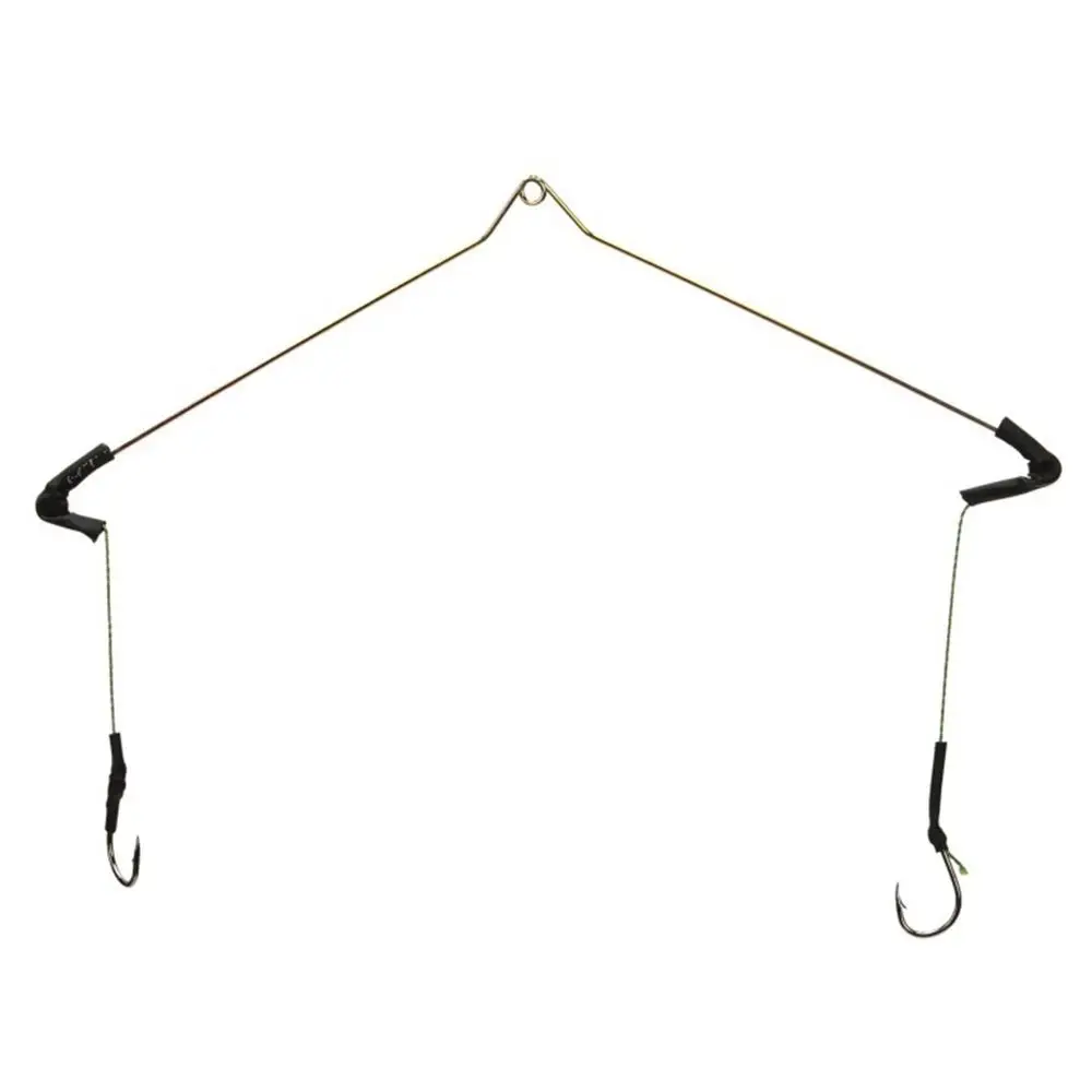 Línea de pesca con 2 ganchos, bifurcación espacial, ocho tipos, dispositivo contator portátil, accesorios de pesca, herramienta de atado, línea de frijol espacial - imagen 2
