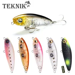 Señuelo de Pesca con lápiz japonés Terrier 43S, 43mm, 4g, Wobbler que se hunde, Mini cebo Artificial de agua salada para Pesca, Rockfish, lubina