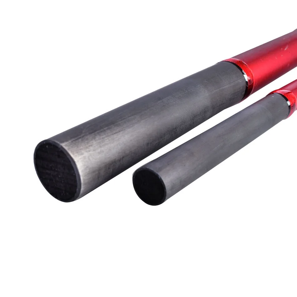 Barra de fundición de Surf, cuerpo delgado, fibra de carbono, 3 secciones, CR KW, anillo de guía, elección Webo DPS, asiento de carrete, 4,20 M, CW, 100-200g, 2 unids/lote por paquete - imagen 2