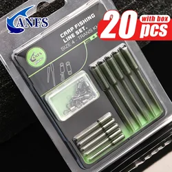 ANFS Juego de Hair Rigs para carpa – Montajes y aparejos de pesca