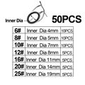 50PCS Size(6-25)