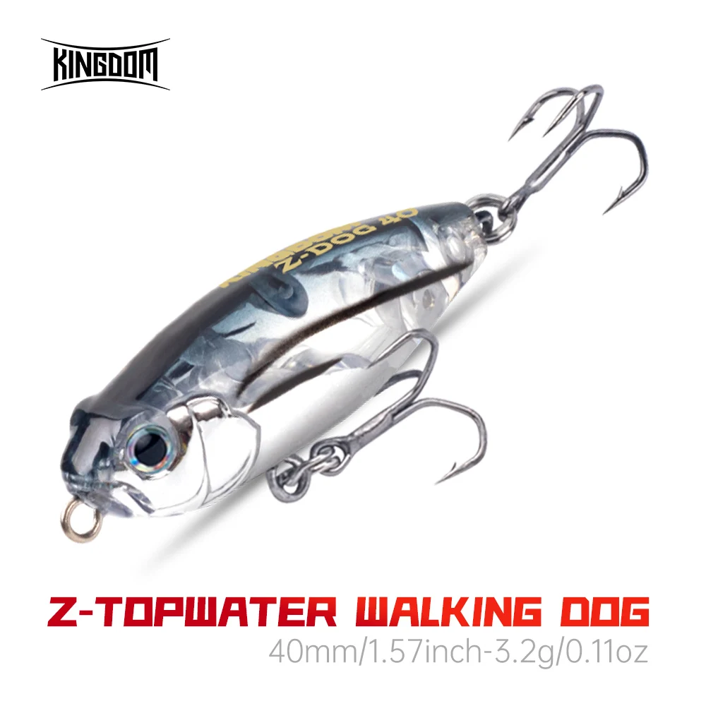 Kingdom Fishing L ure lápiz flotante 3,2g 40mm superficie Topwater cebos de pesca duros artificiales Micro Wobblers señuelo Señuelos de Pesca