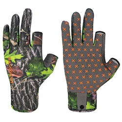 Guantes Bassdash HG03 sin dedos pesca UV50+ clima cálido