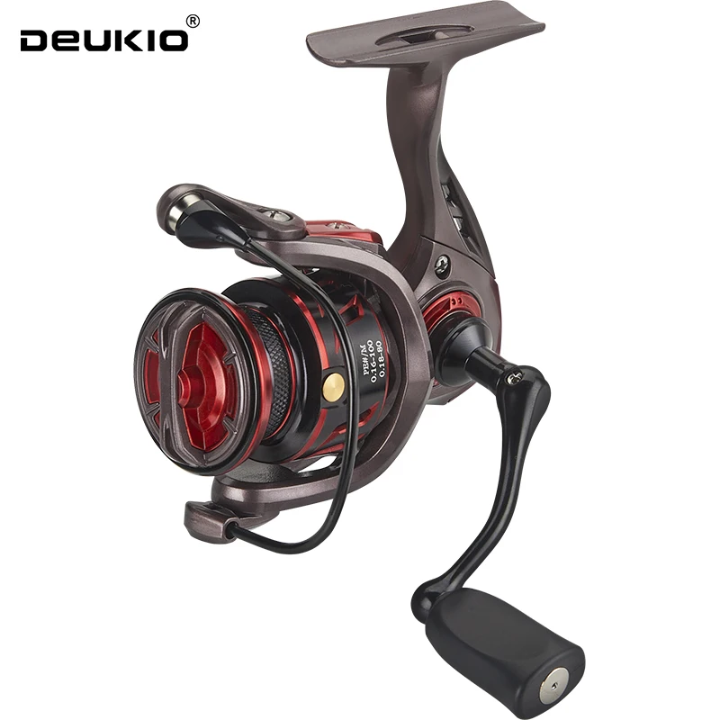DEUKIO 2024 nuevo innovador carrete giratorio resistente al agua 4 + 1BB 4,5 KG potencia máxima de arrastre 5,2: 1 carrete de pesca pesca en agua dulce - imagen 3