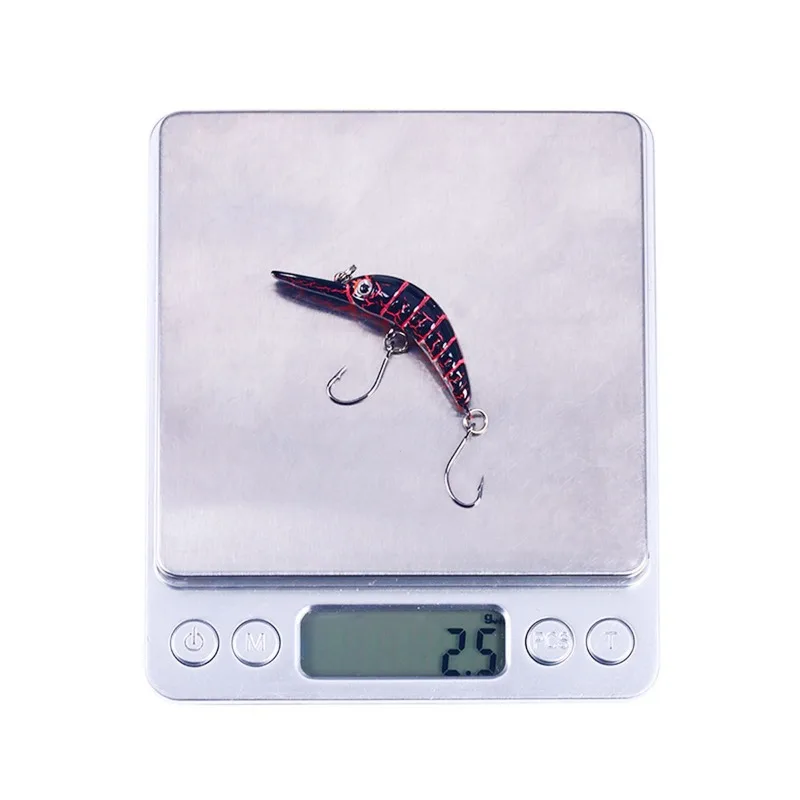 Señuelo Micro Mino flotador de lengua larga, Mini Milo Micro Milo, barra blanca de agua dulce, señuelo falso fuerte y duradero - imagen 4