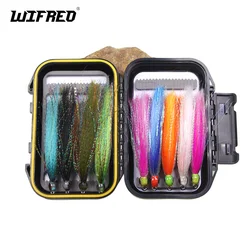 Wifreo Clouser Minnow – Kit moscas epoxi con ojo 3D para lubina