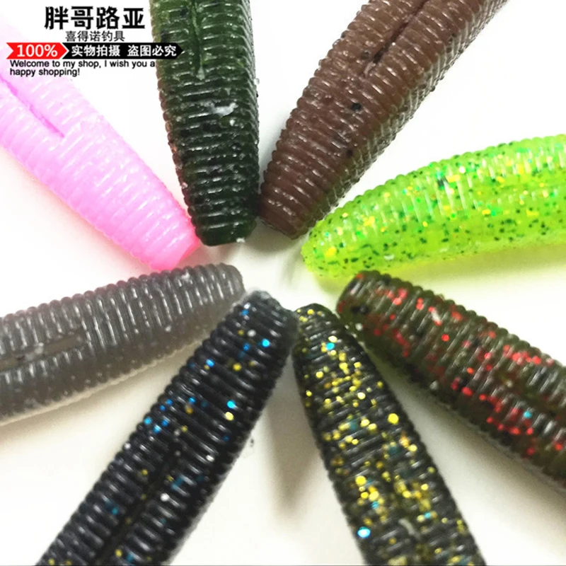 Donglejian DSD4 cebo suave cola voladora – imitación insecto río