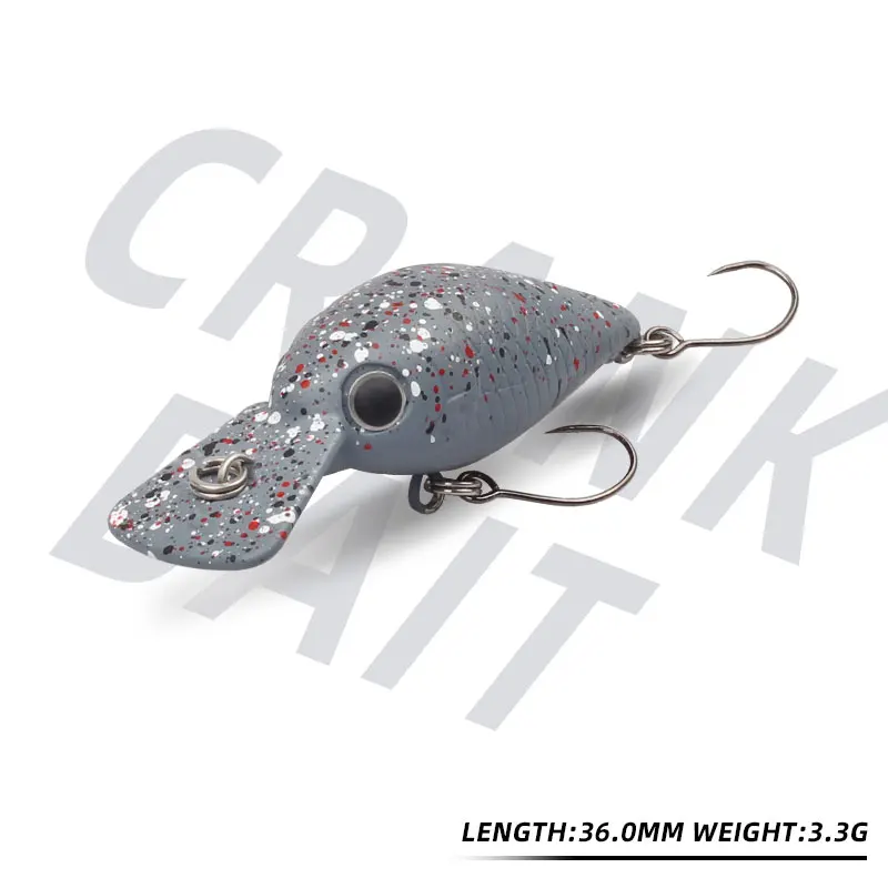 Señuelo de pesca Crankbait Magic Works, cebos de pesca flotantes artificiales, 3,3g, 36mm, señuelo de pesca de lubina y Lucio, novedades 2025 - imagen 3