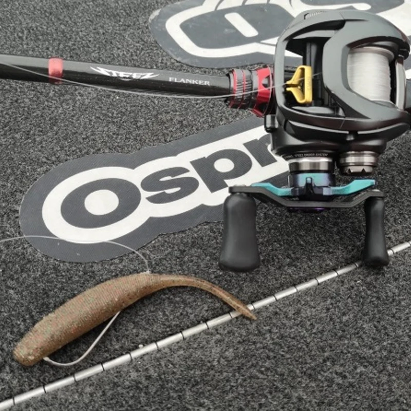 Cebo suave OSP importado de Japón, O.S.P, gusano de cola de cangrejo de grasa, señuelo de 4,5 pulgadas sumergido, punto de cebo suave de alta gravedad específica - imagen 3