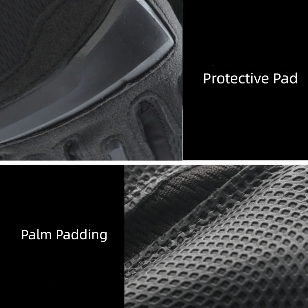 Guantes antideslizantes para motocicleta, resistentes al desgaste, ajustables, transpirables, para deportes al aire libre, para bicicleta de montaña - imagen 2