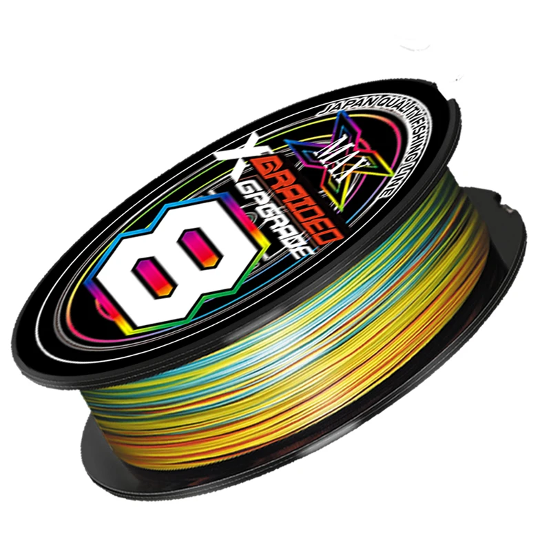 Original Japón YGK X-BRAID actualización X8 línea de pesca de agua salada súper fuerte 150M/200M 8 hebras multifilamento multicolor PE línea - imagen 2