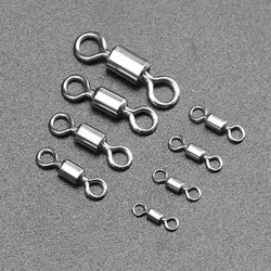 Giratorios pesca cuentas rodantes acero inoxidable