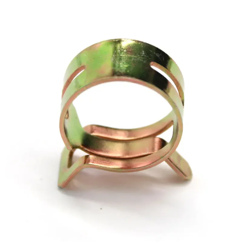 5 piezas de abrazaderas de resorte de acero al manganeso, abrazaderas de tubo de agua para manguera de calambres elásticos galvanizados a presión - imagen 4