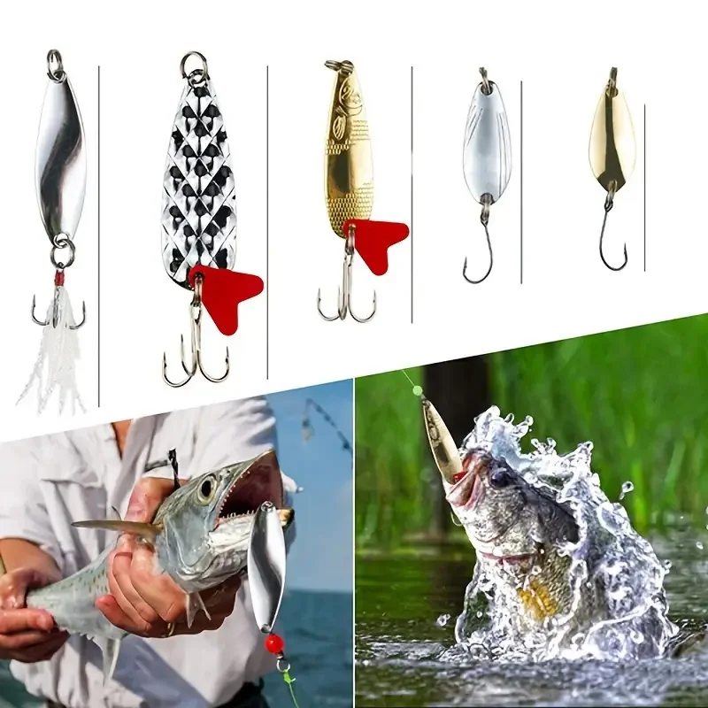 Juego de Señuelos de Pesca de 142 piezas, Kit de señuelos VIB mezclados, señuelos suaves, anzuelos Popper Minnow, todos los accesorios de pesca en agua dulce - imagen 5