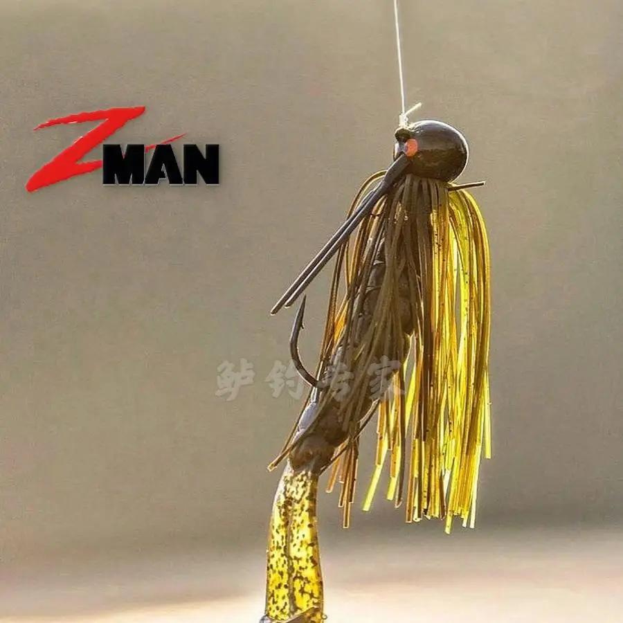 Colgante de plomo ZMAN Football Jig importado de EE. UU. CROSSEYEZ JIG cebo de pesca - imagen 2