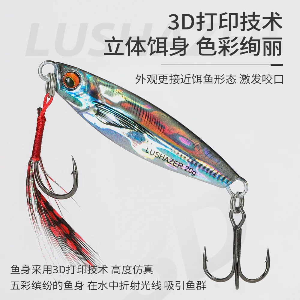 Señuelo de pesca de Metal fundido, 1 cuchara de plantilla piezas, 10g, 15g, 20g, fundición a tierra, Jigging, aparejo de cebo Artificial, SwimBait - imagen 3